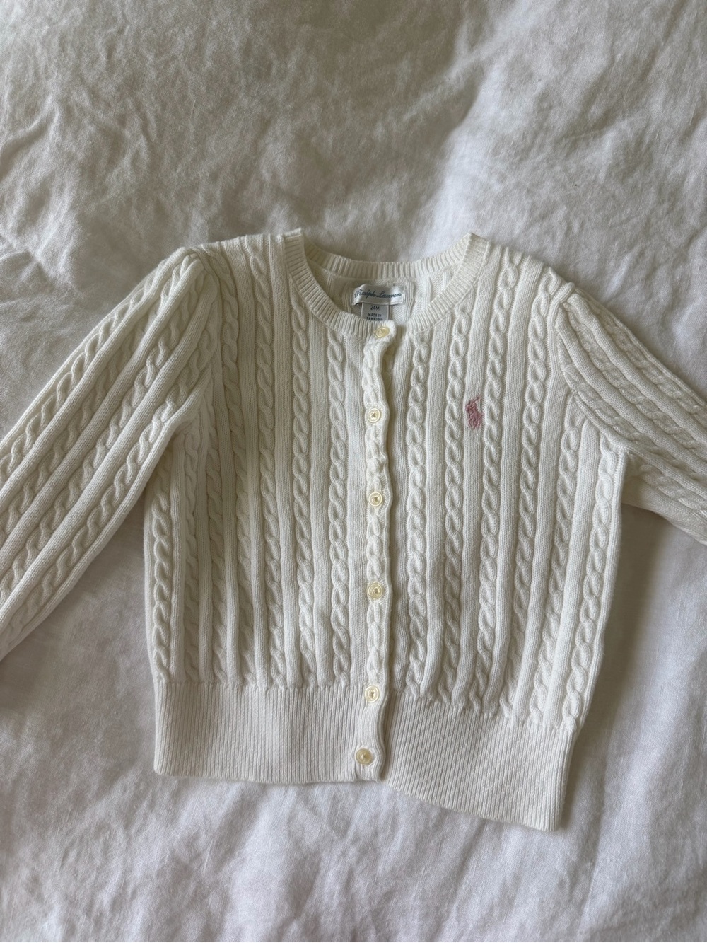 Ralph Lauren baby/toddler girl cardigan